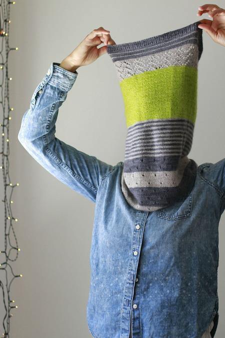 3 Colour Cowl Pattern by Joji - Image 3