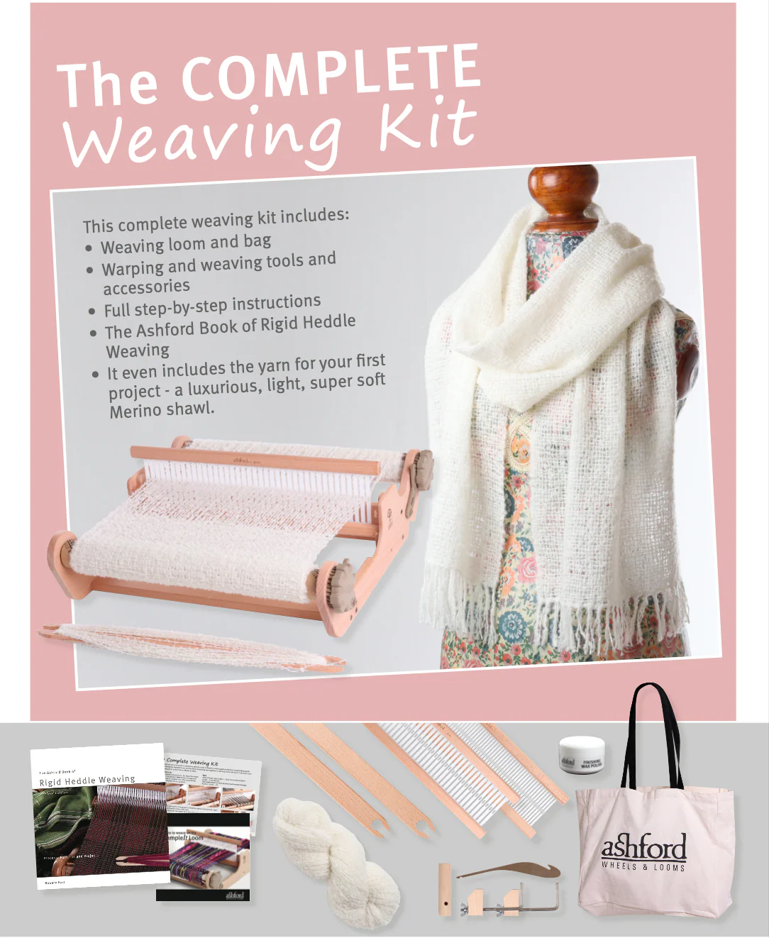 Ashford Complete Weaving Kit - Image 2