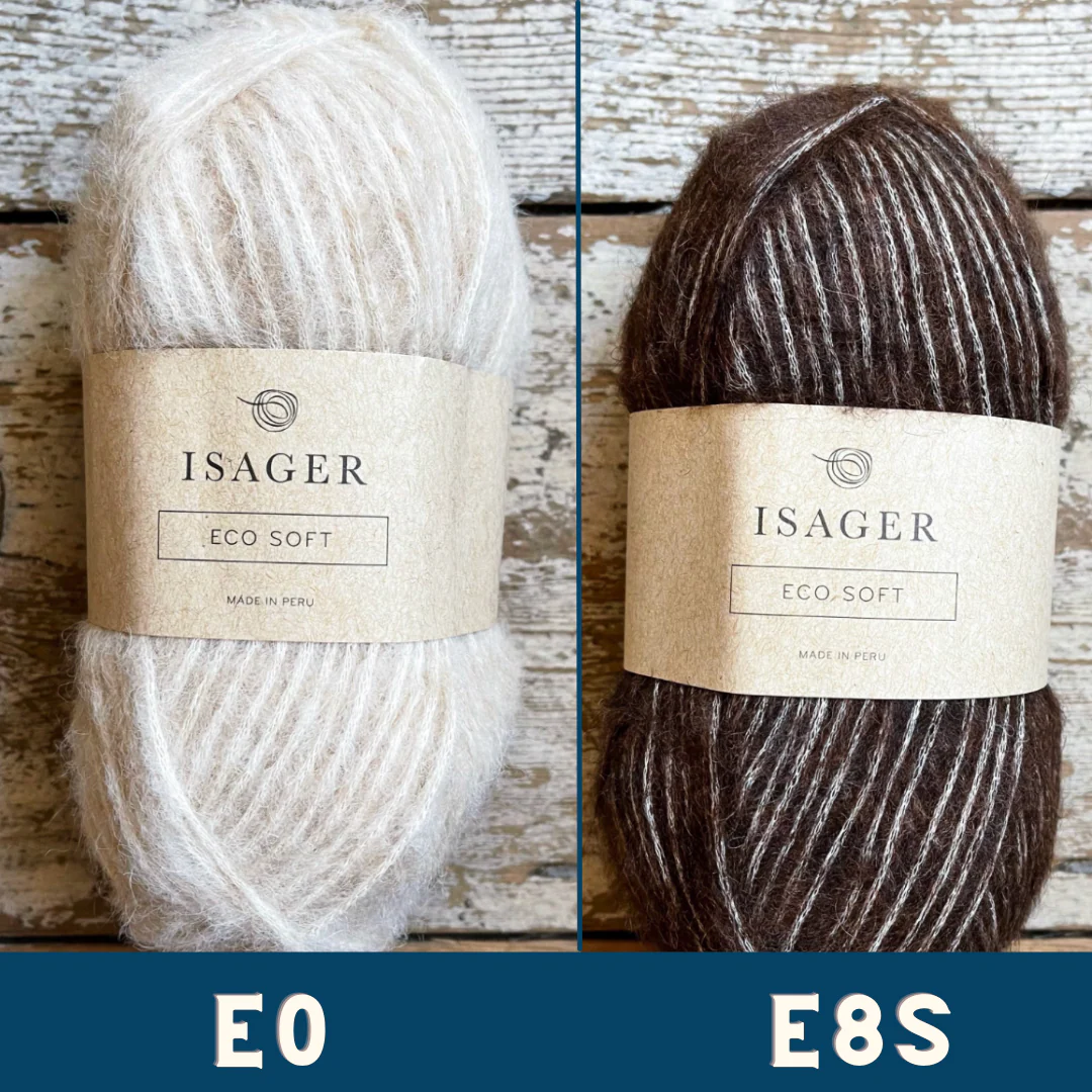 Badger and Bloom Sweater Kit by Anne Ventzel - Isager Soft - Image 3