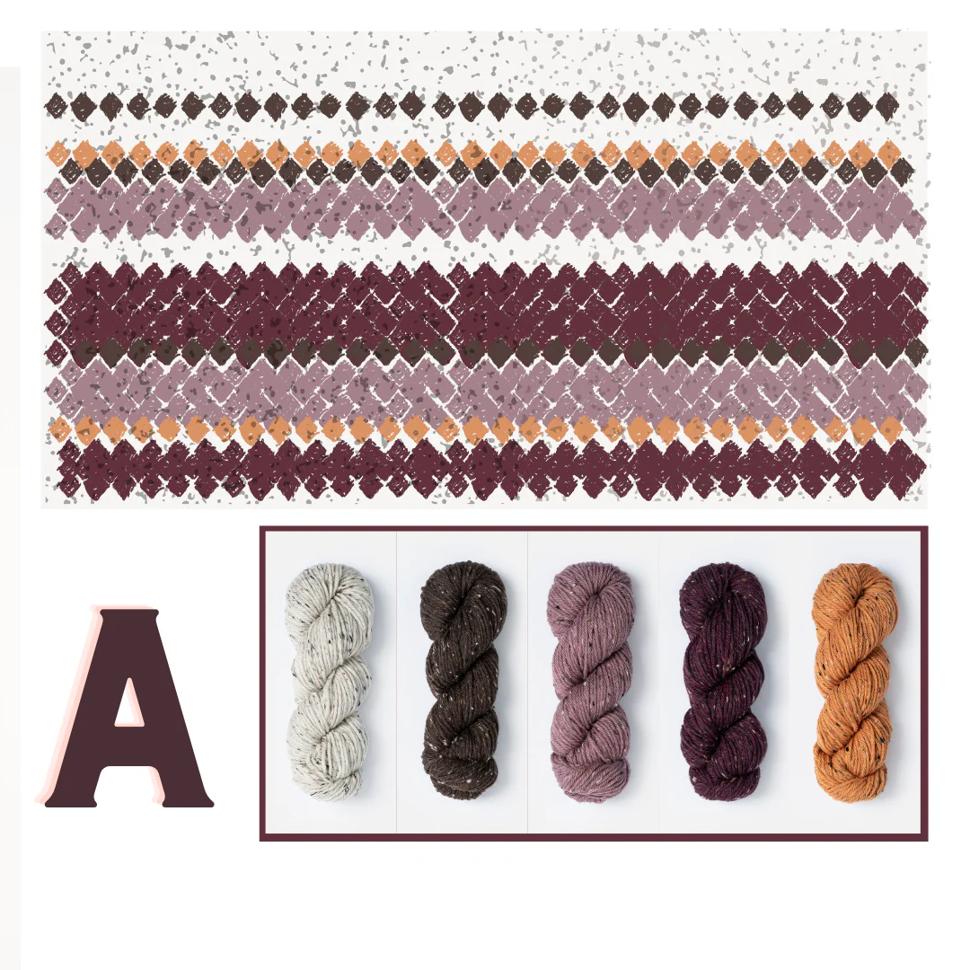 Brentwood Throw Kits with Woolstok Tweed - Image 3
