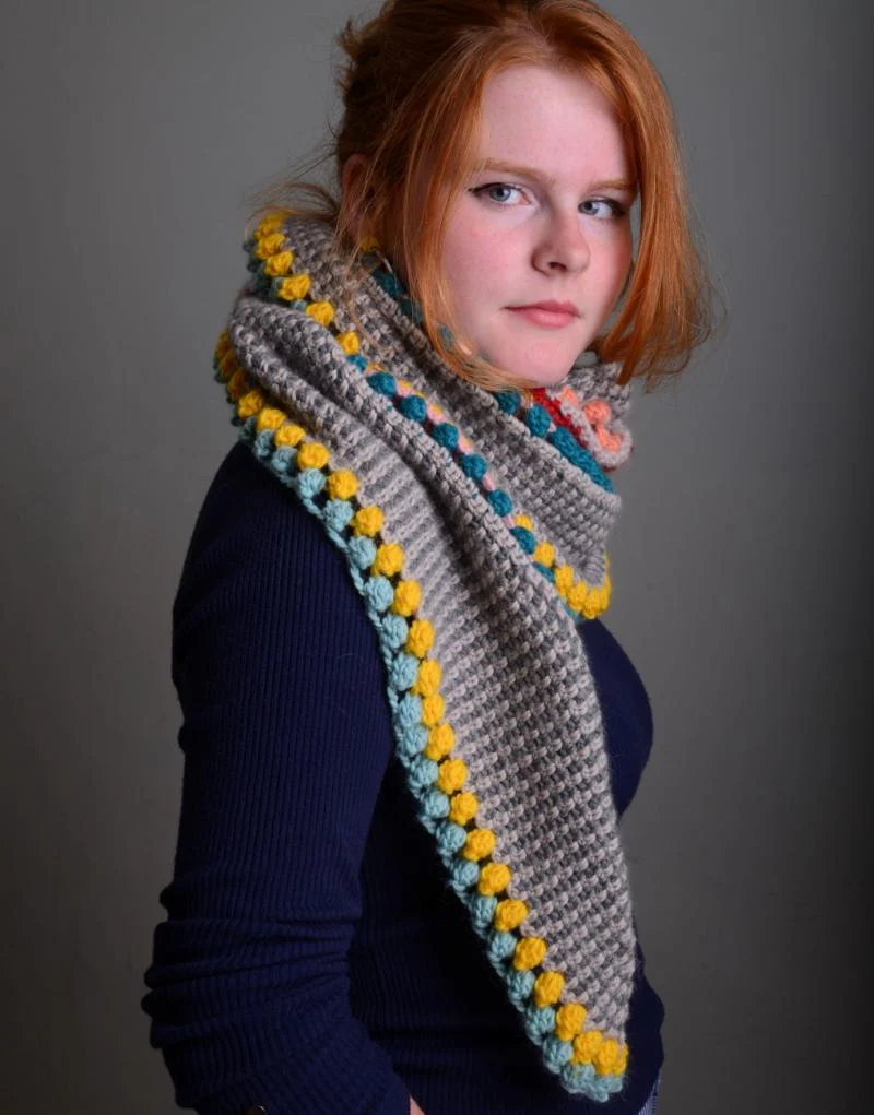 Carnival Shawl Crochet Kit by Mrs Moon - Image 5
