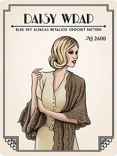 Daisy Wrap Crochet Pattern - Image 2