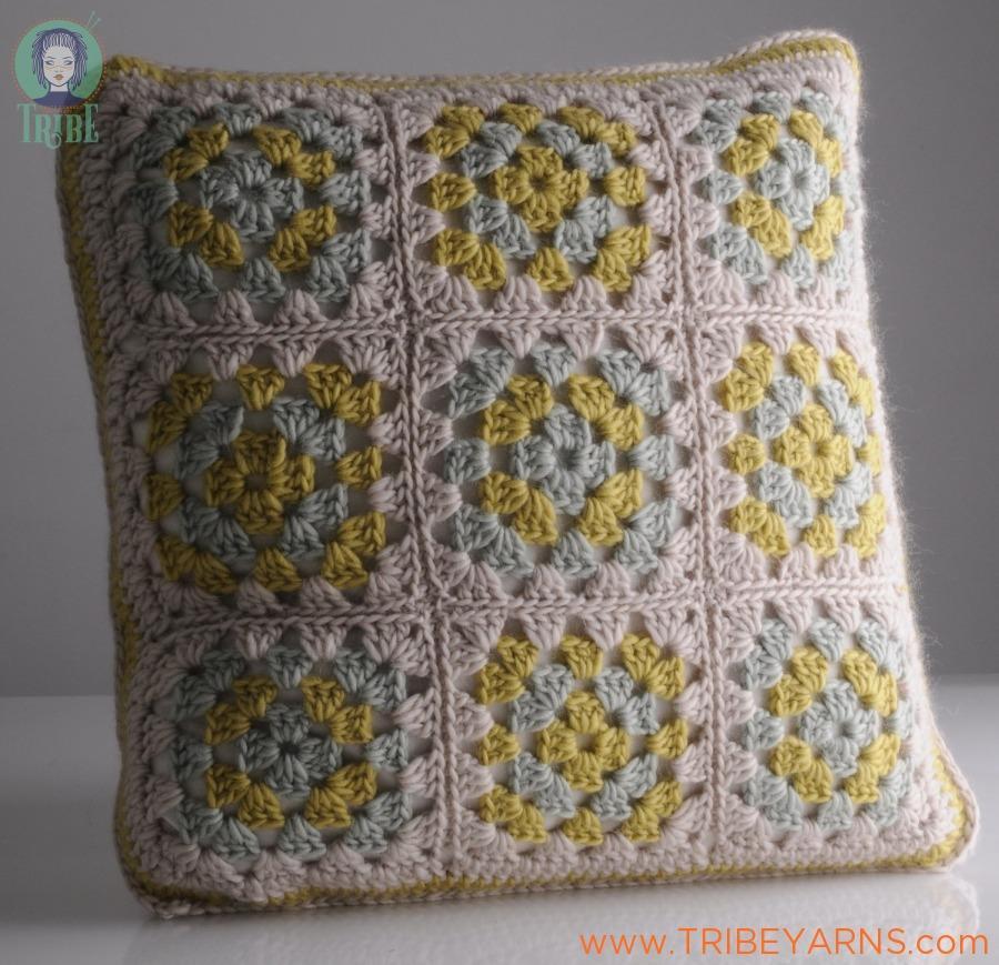 Granny Cushion CROCHET Pattern