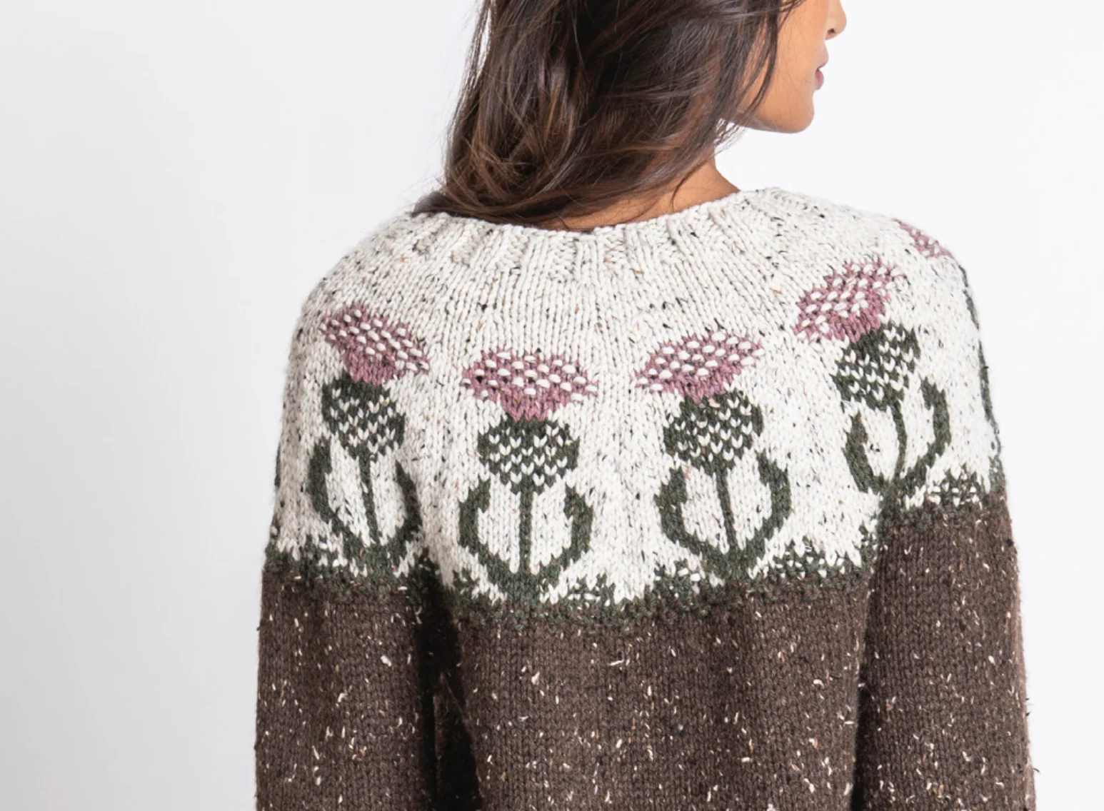 Islington Sweater Kits with Woolstok Tweed - Image 11