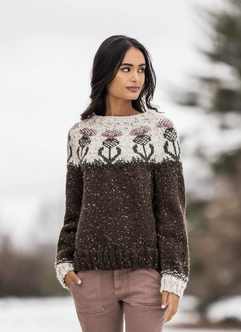 Islington Sweater Kits with Woolstok Tweed - Image 8
