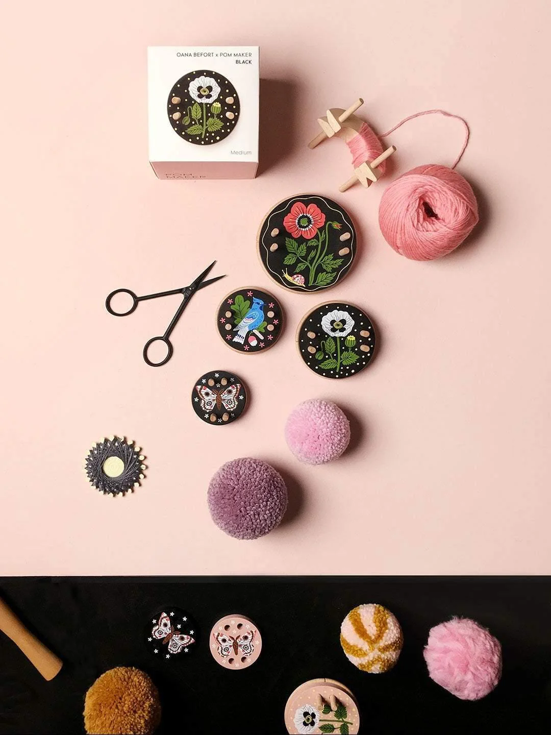 Oana Befort Pom Maker – Small Pink - Image 6