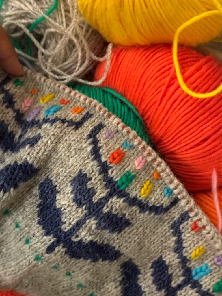Polina Pullover KAL - Image 13