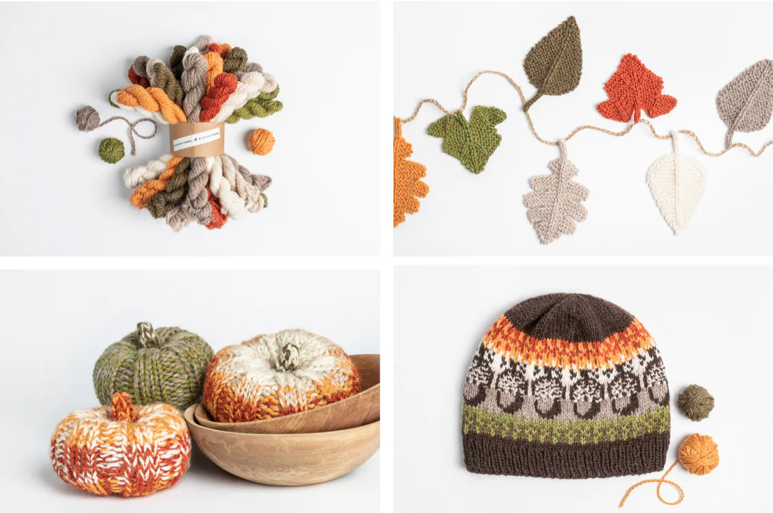 Pumpkin Patch Kit with Woolstok Mini Skein Bundles - Image 4
