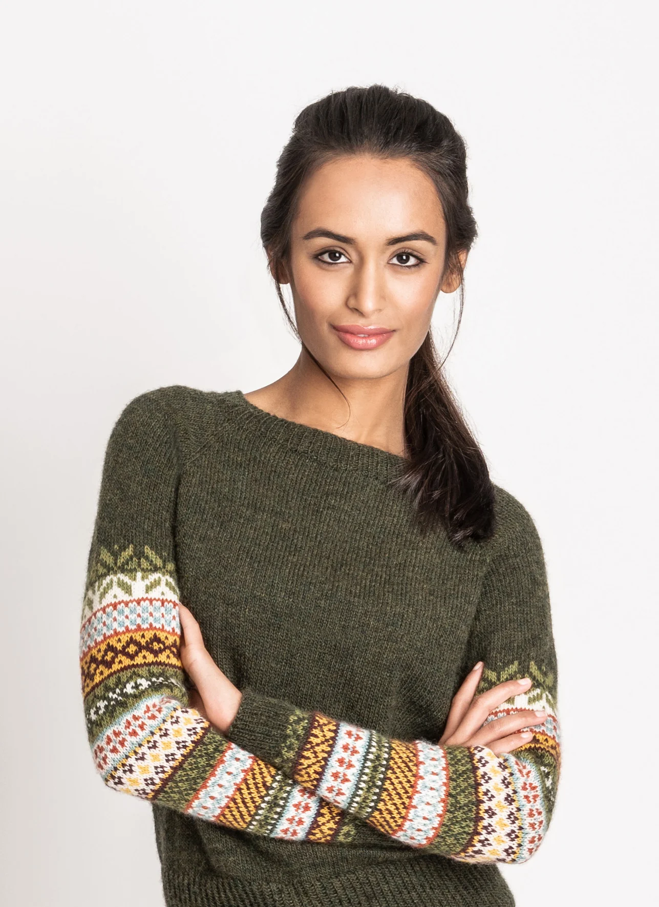 Richmond Hill Sweater Kit 11 - Red Rock - Image 4