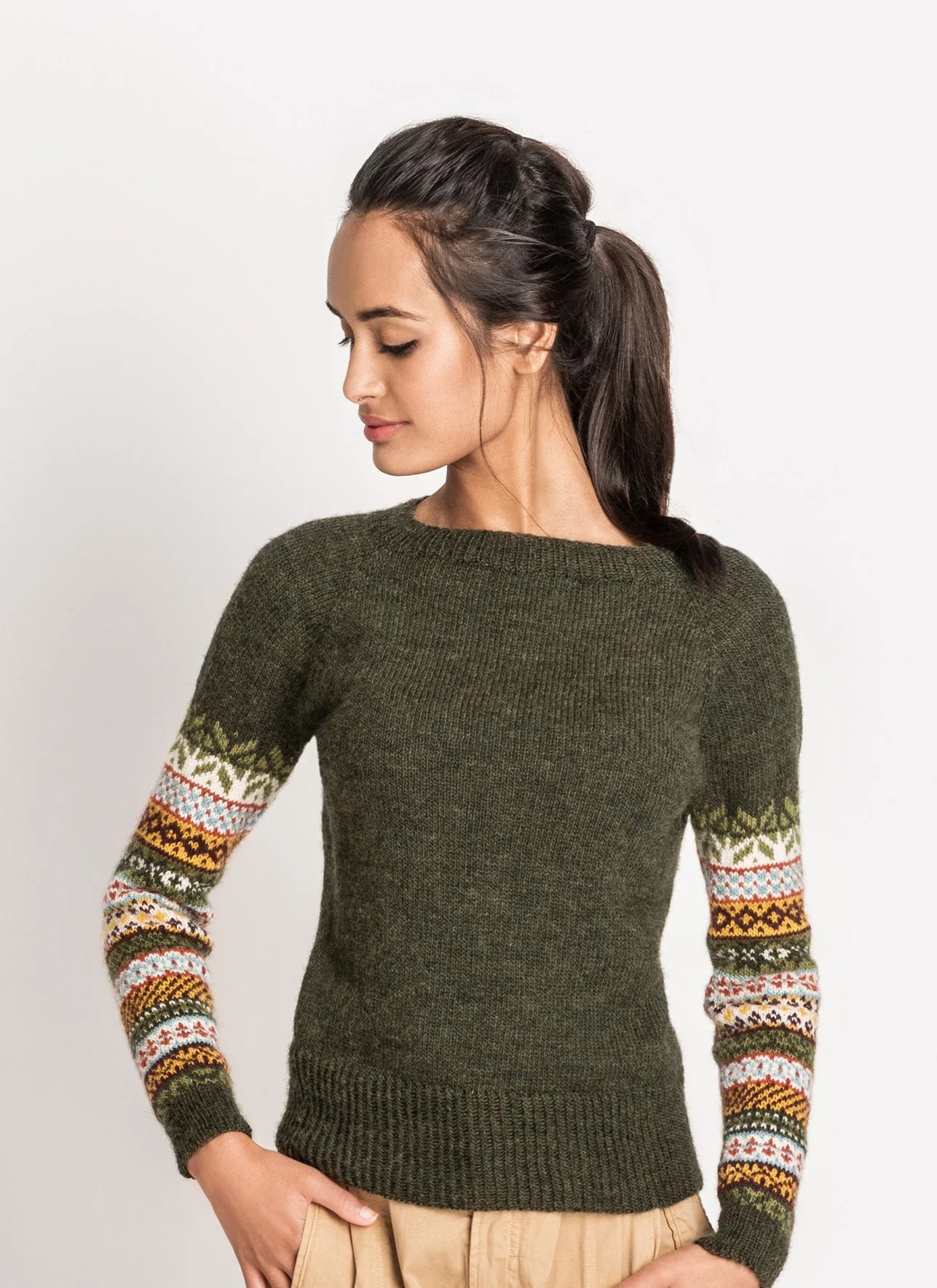Richmond Hill Sweater Kit 15 - Driftwood - Image 2