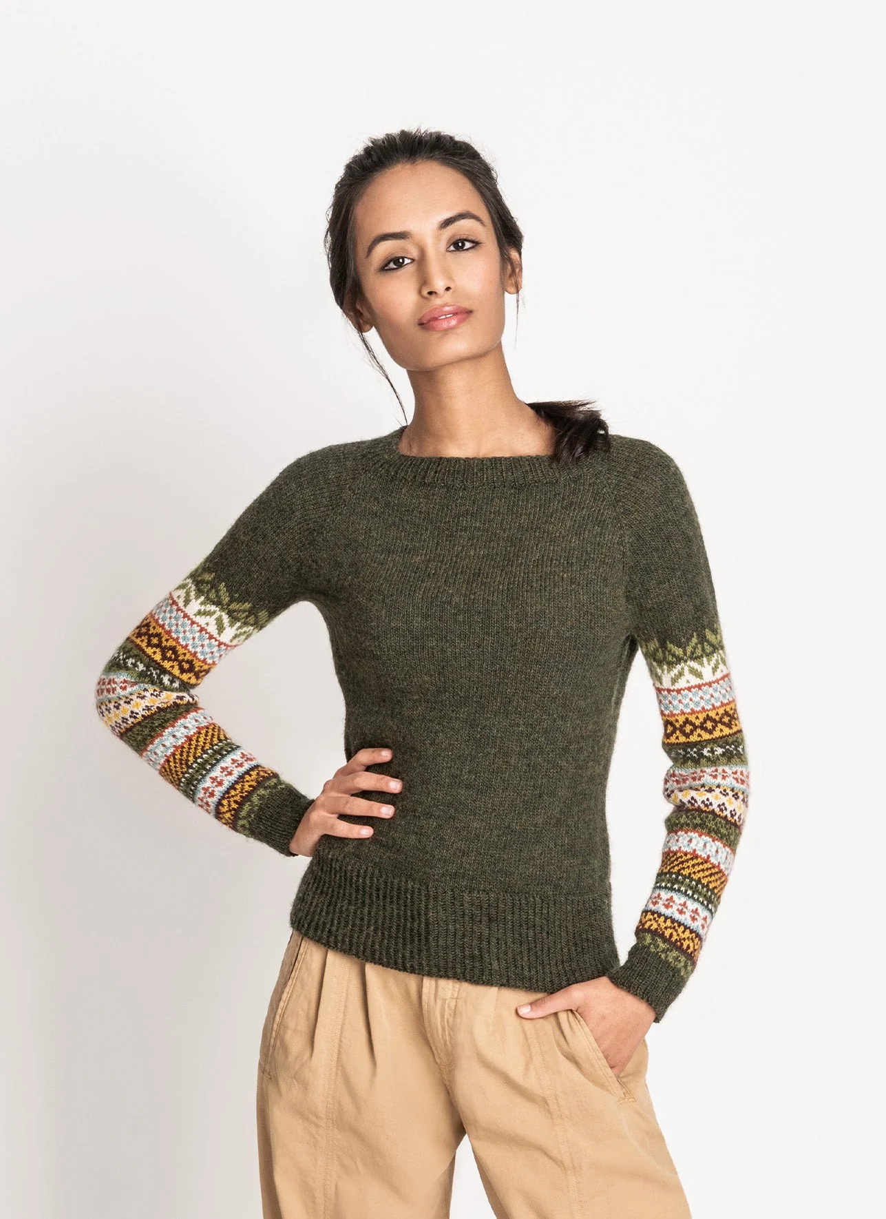 Richmond Hill Sweater Kit 15 - Driftwood - Image 5