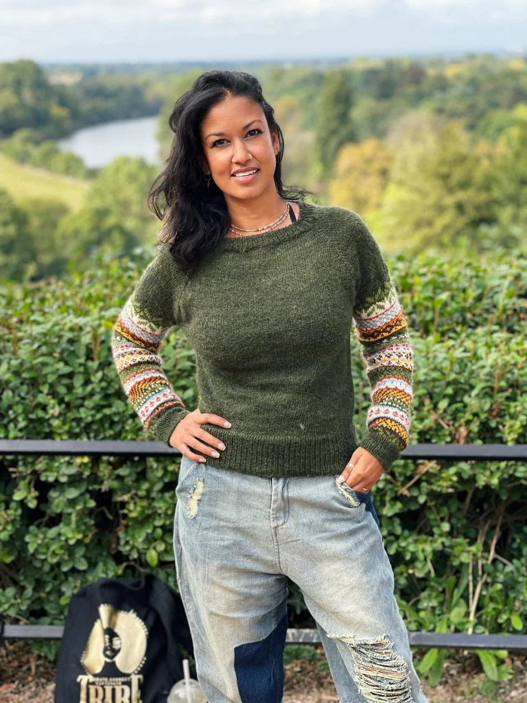 Richmond Hill Sweater Kit 1 - Wild Thyme - Image 14