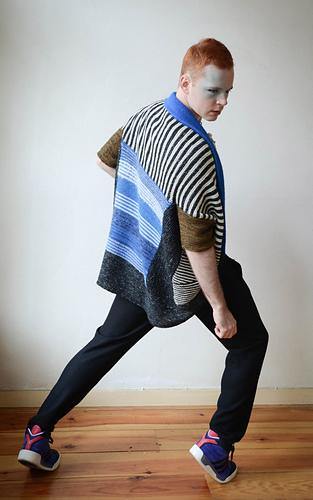 Royally Striped Cardigan Pattern - Image 3