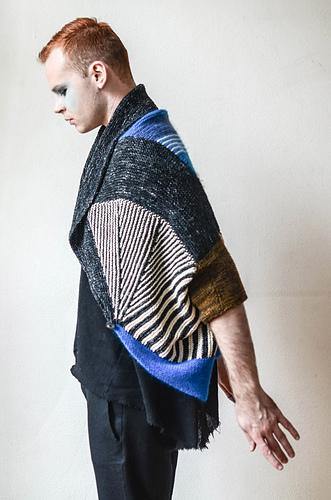 Royally Striped Cardigan Pattern - Image 5