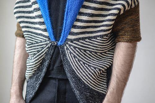 Royally Striped Cardigan Pattern - Image 6