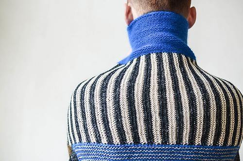 Royally Striped Cardigan Pattern - Image 9