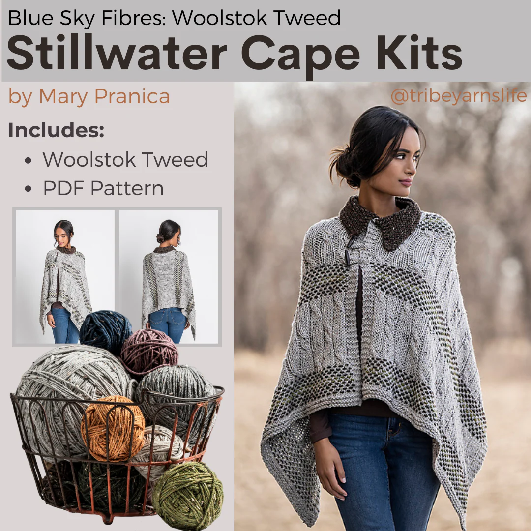 Stillwater Cape Kit with Woolstok Tweed