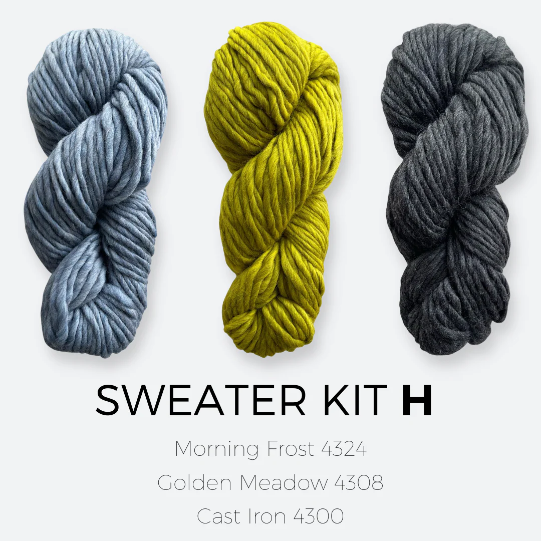 Swansboro Sweater Kit in Woolstok North - Image 9