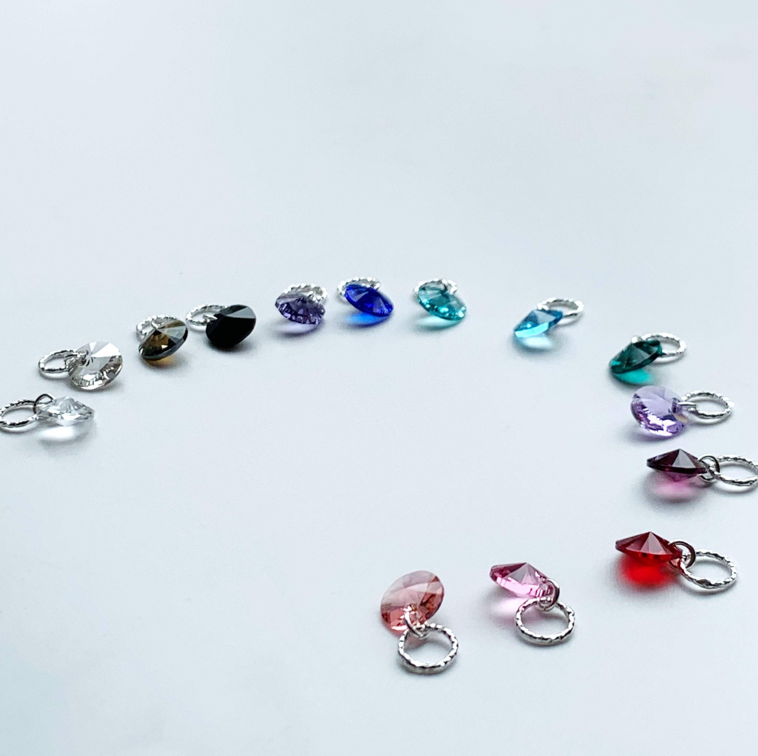 Luxury Crystal Sterling Silver Stitch Markers - Image 29