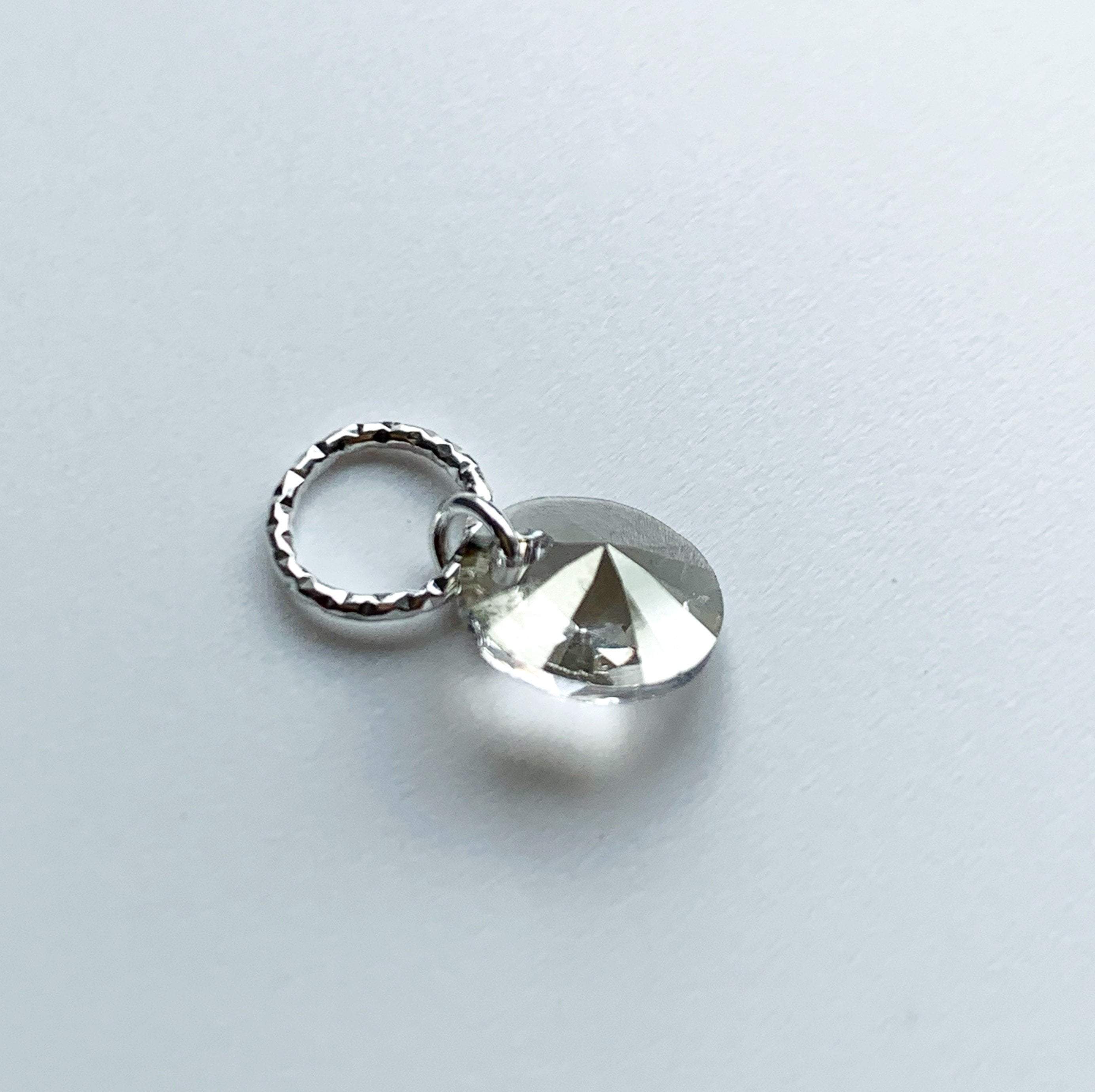 Luxury Crystal Sterling Silver Stitch Markers - Image 3