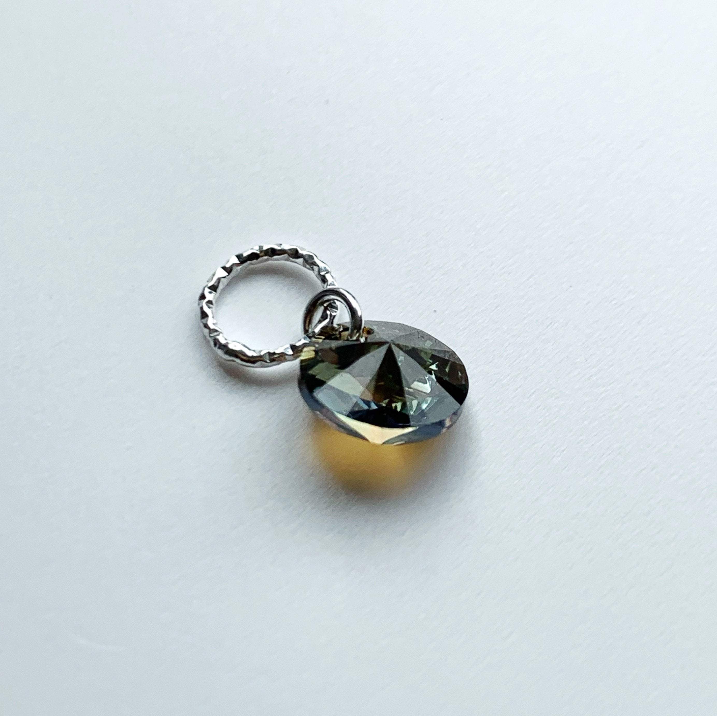Luxury Crystal Sterling Silver Stitch Markers - Image 4