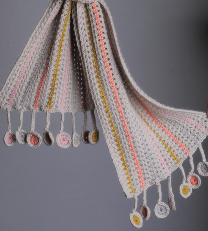 Teardrop Scarf CROCHET Pattern