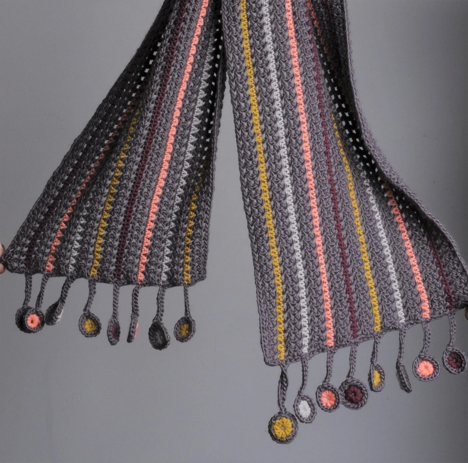 Teardrop Scarf CROCHET Pattern - Image 2