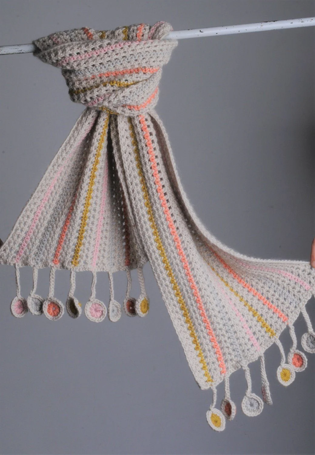 Teardrop Scarf CROCHET Pattern - Image 3