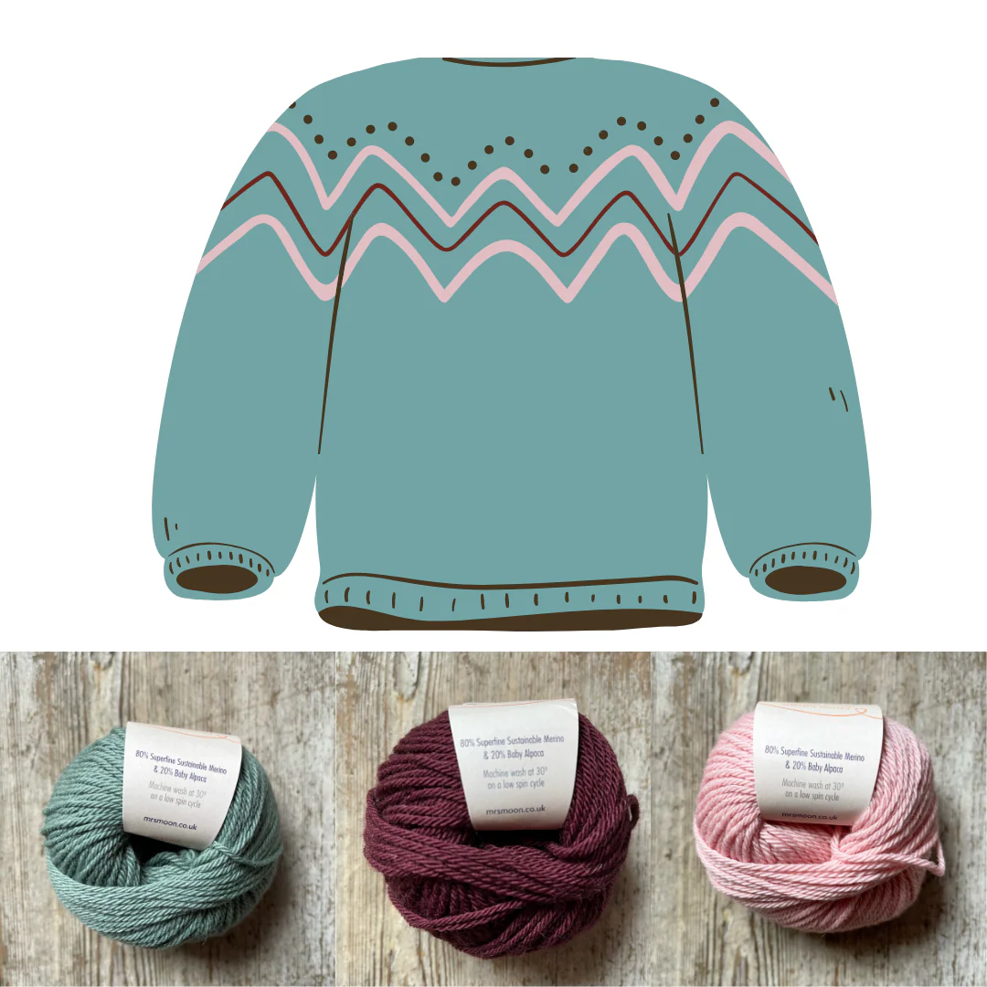 Tilly Cardigan Kit by Mrs Moon - Image 9