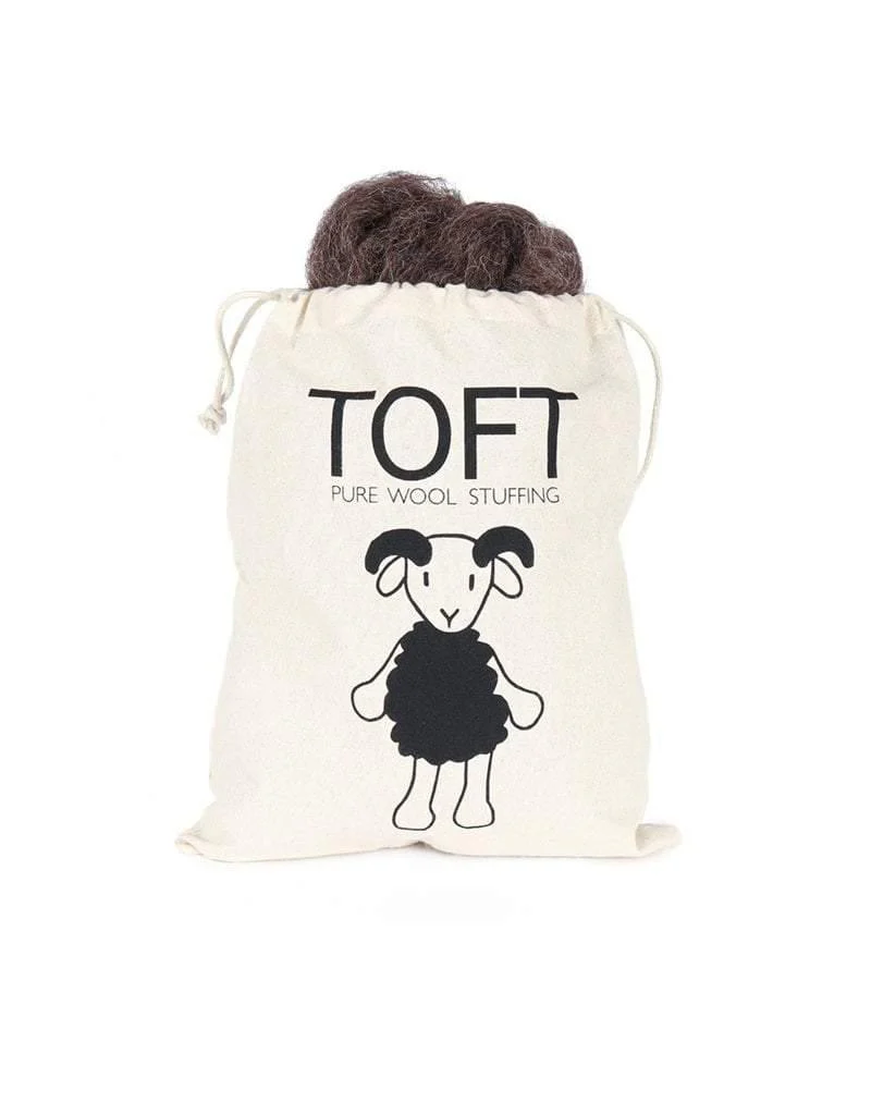 TOFT Pure Wool Toy Stuffing - Dark