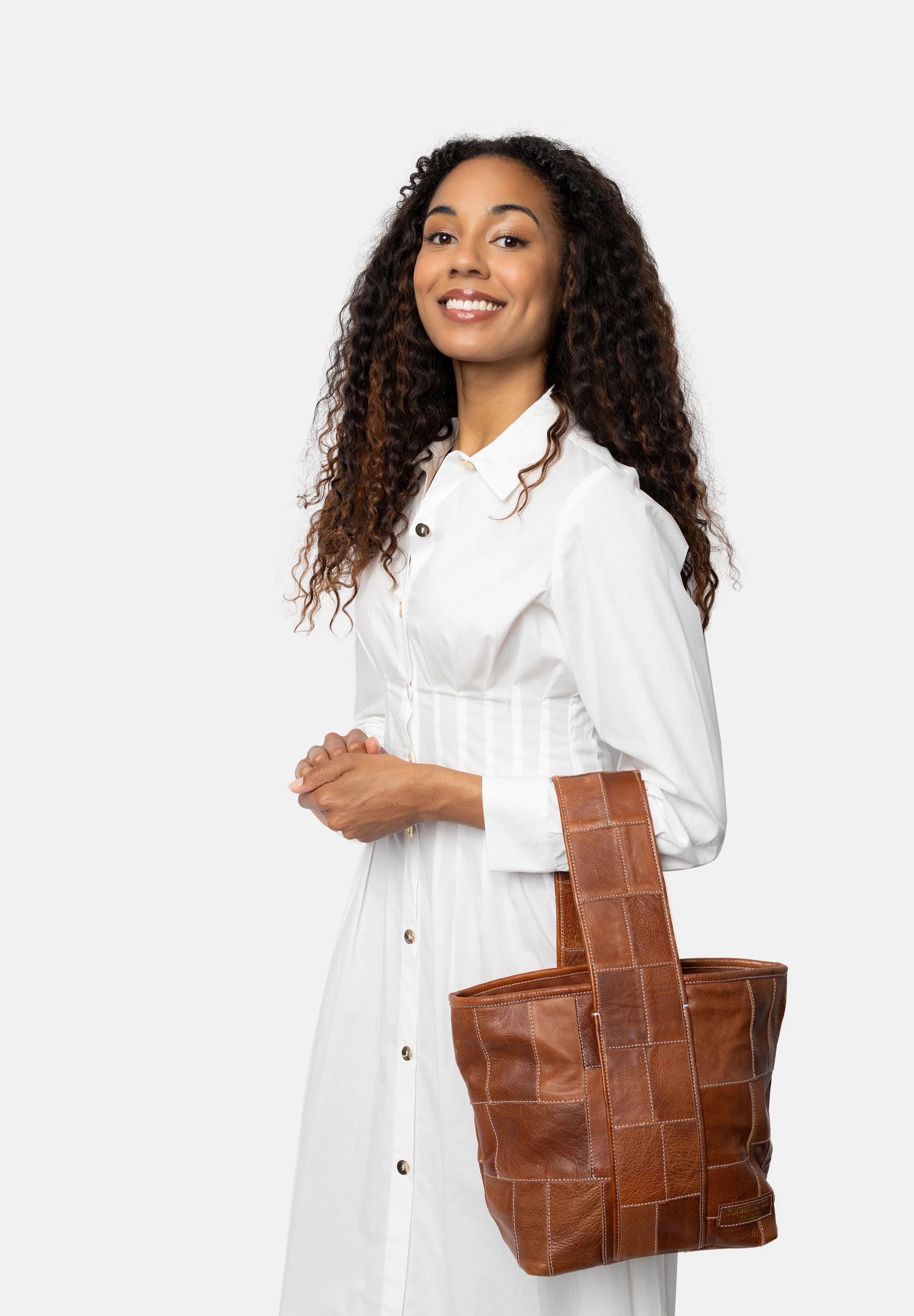 Torn&Cut 81 Knitting Shoulder Bag by Re:Designed - Image 2