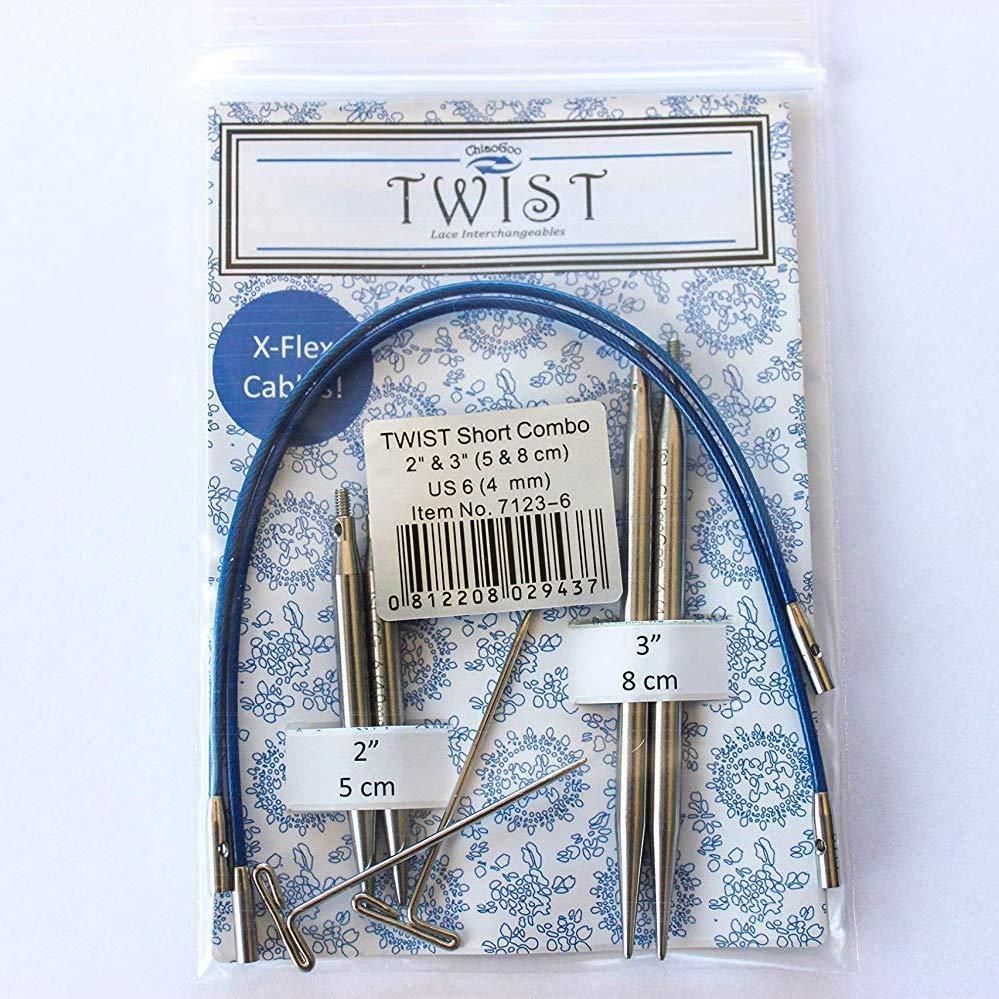 TWIST Interchangeable Tip Short Combo 2" & 3" (5 & 8cm) Shorties - Image 3