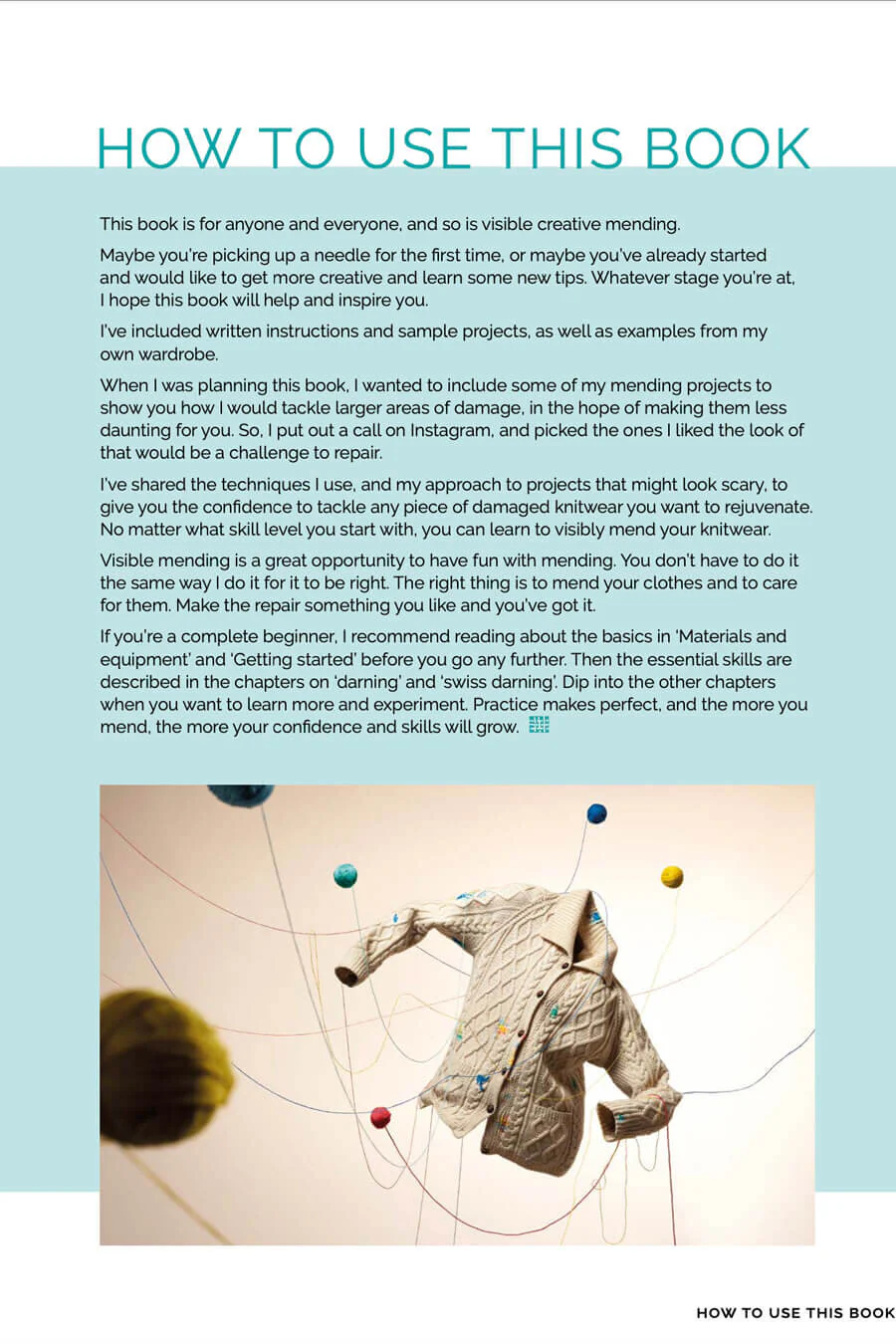 Visible Creative Mending for Knitwear by Flora Collingwood-Norris - Image 7