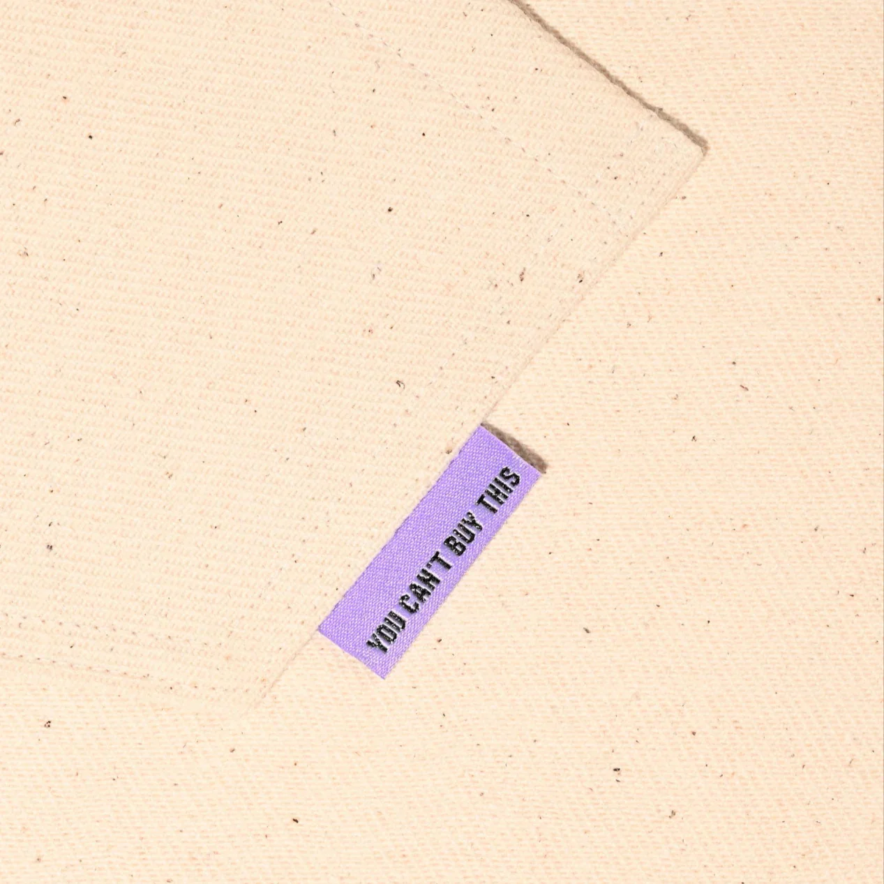 "You Can't Buy This" Woven Labels 6 Pack - Image 3